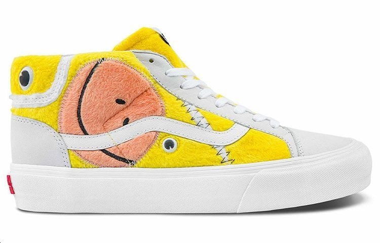 Vans Mid Skool Vlt Lx White Yellow — фото 1