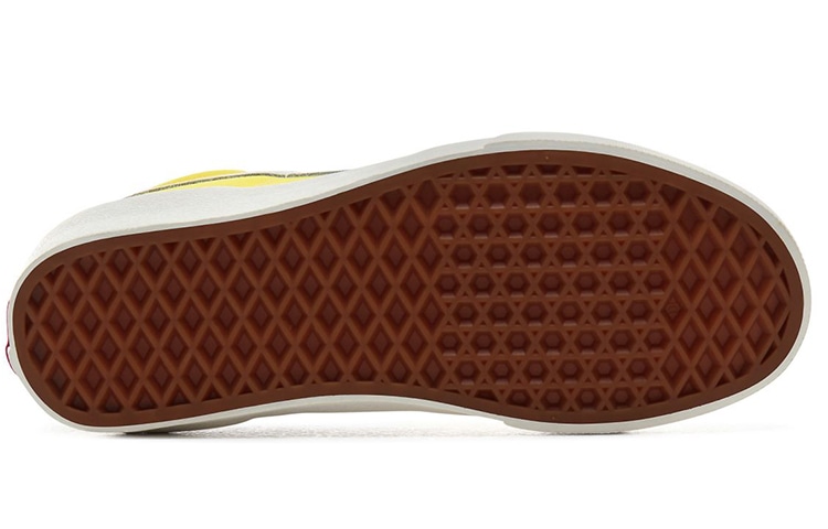Vans SK8 High Yellow Green Red — фото 4