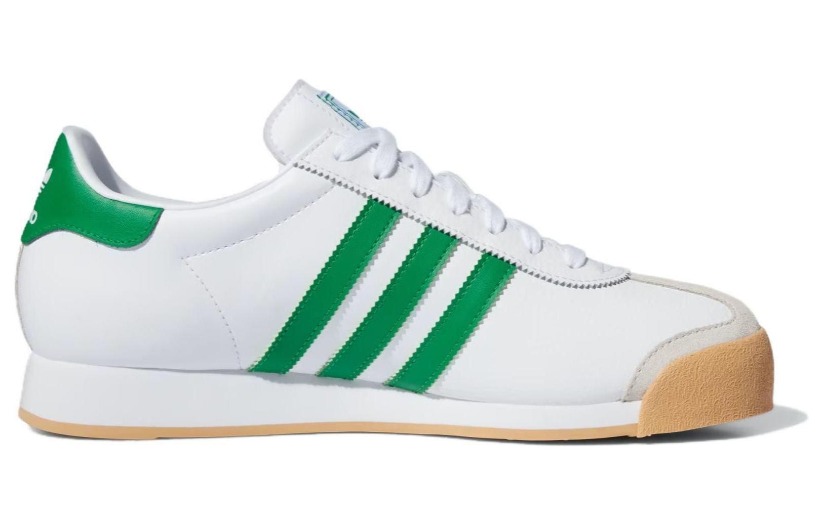 Adidas Samoa White Green — фото 1