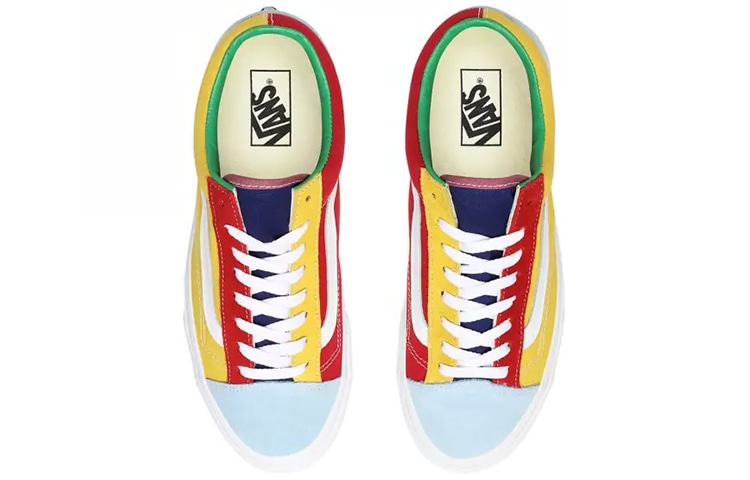 Vans Style 36 Yellow Blue — фото 2