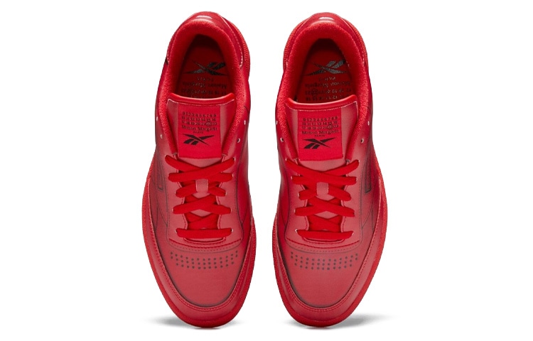 Reebok Maison Margiela x Reebok Club C Red — фото 3