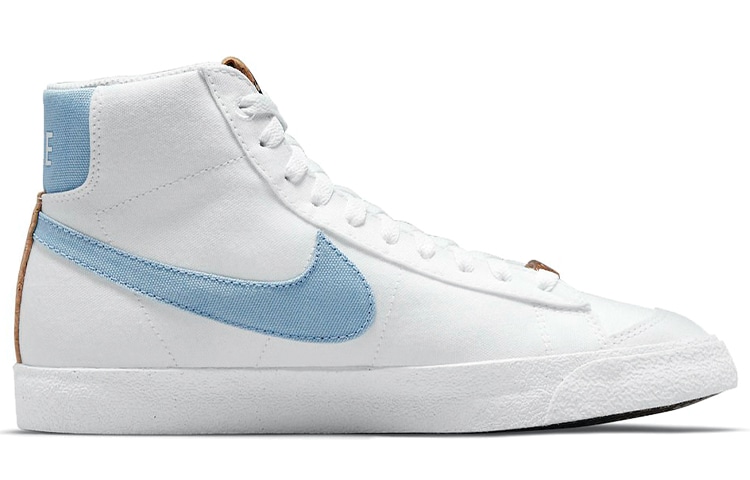 Nike Blazer '77 White Blue — фото 1