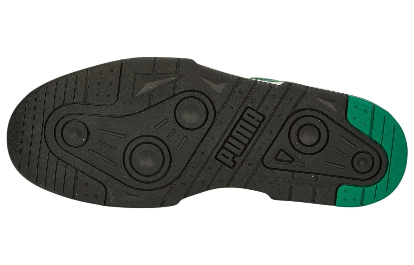 Puma Slipstream Archive Remastered Black White Green — фото 4