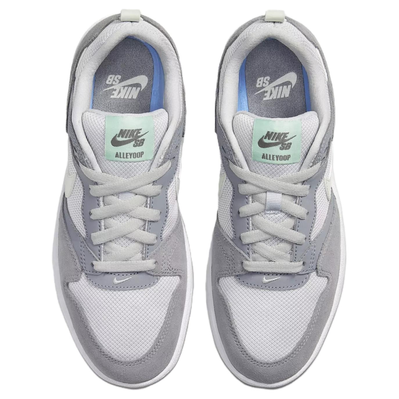 Nike SB Alleyoop Grey White — фото 3