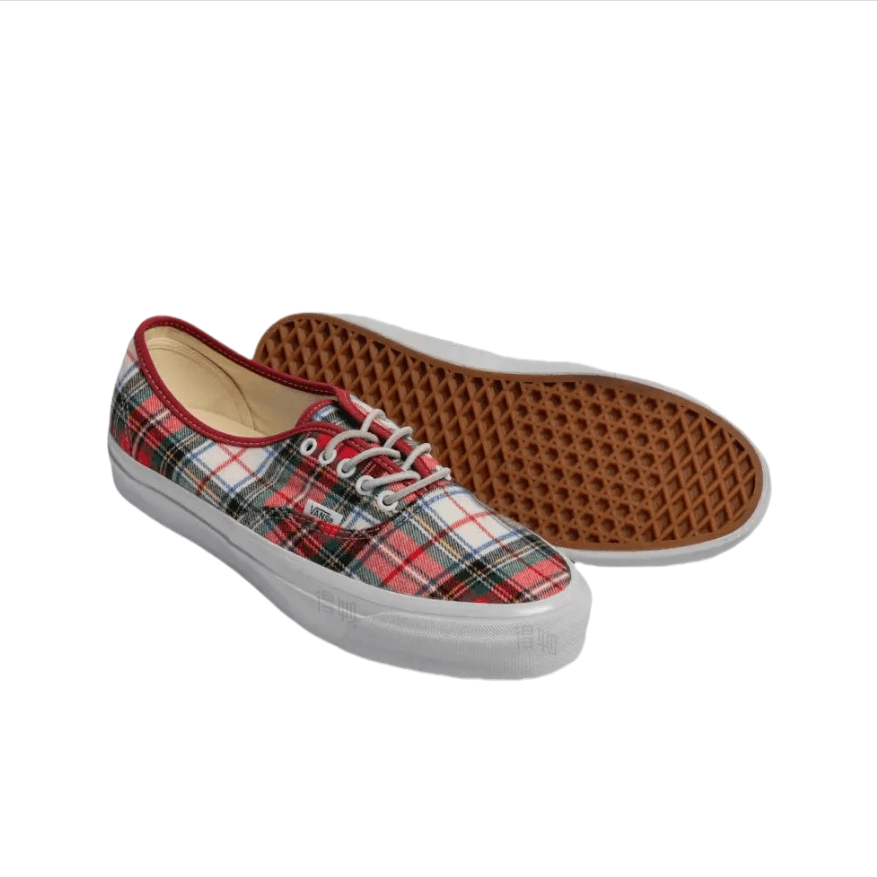 Vans Authentic Premium Red White — фото 4