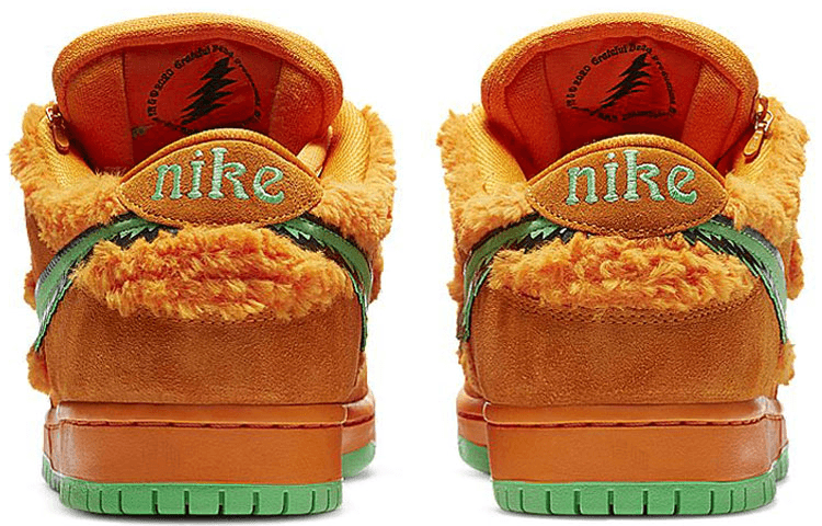 Nike Grateful Dead x Nike Dunk SB "Orange Bear" — фото 4