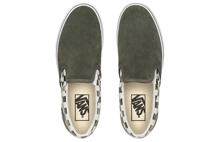 Vans Slip-On Washed Classic Green — фото 2