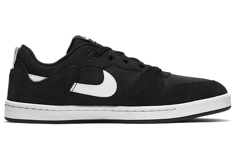Nike SB Alleyoop Black White — фото 1