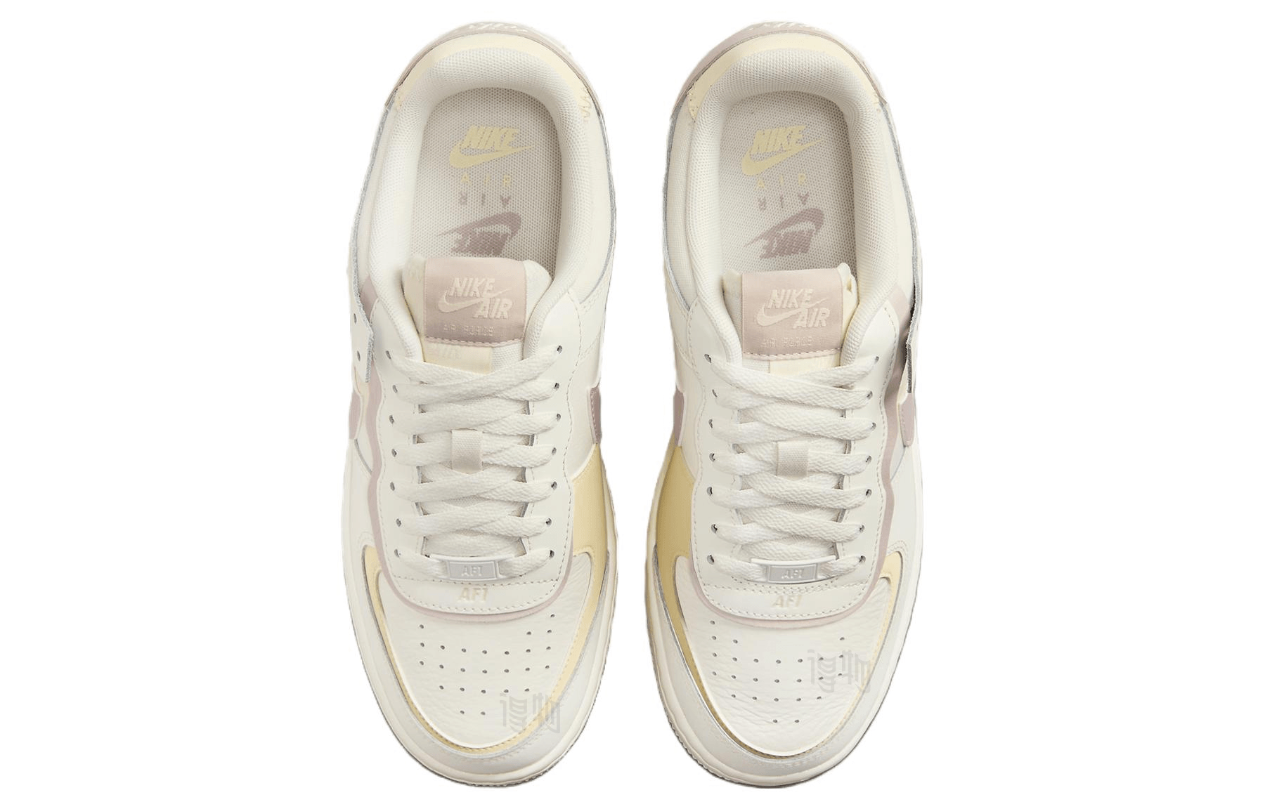 Nike Air Force 1 Shadow Beige Purple — фото 3
