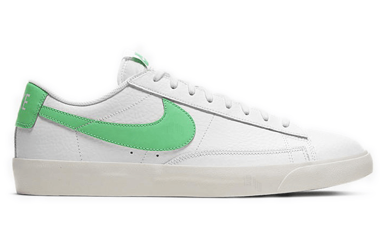 Nike Blazer Low White Green — фото 1