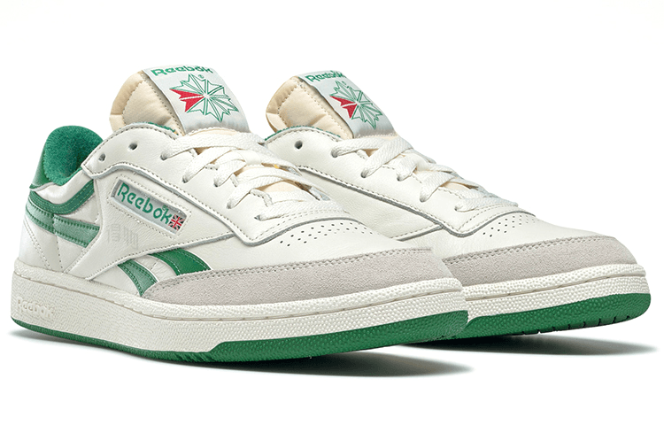 Reebok Club C 85 White Green — фото 2
