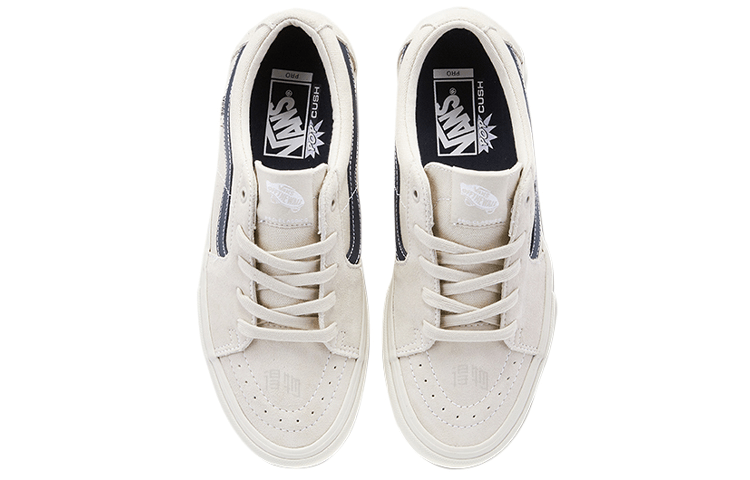 Vans SK8 LOW Pro White Blue — фото 2