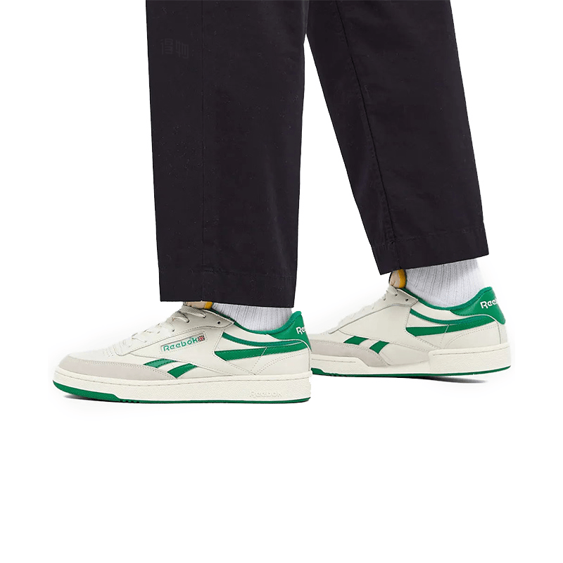 Reebok Club C 85 White Green — фото 6
