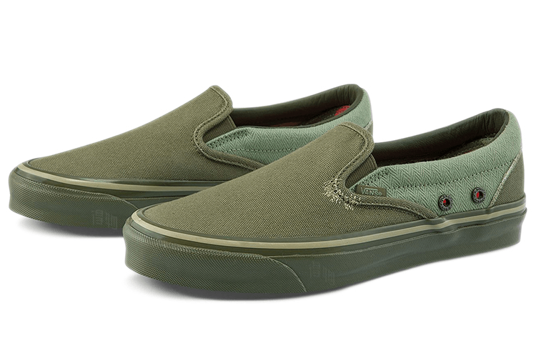 Vans Nigel Cabourn x Vans slip-on Vault OG LX — фото 1