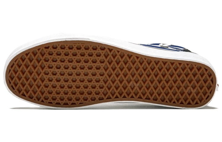 Vans Old Skool Blue Checkerboard — фото 4