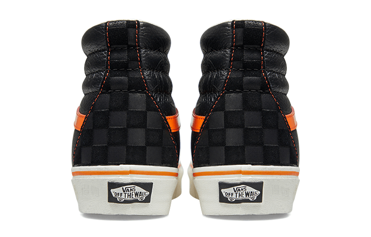 Vans Miro&Wujo x Vans SK8 High Black Orange — фото 3
