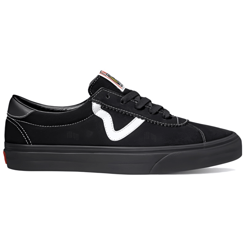 Vans Low Top Black White — фото 1