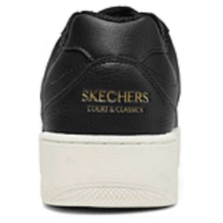 Skechers Court Classics Black White — фото 3