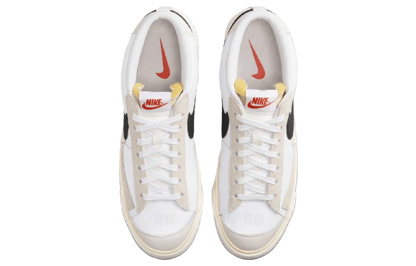 Nike Blazer Low Pro Club White Black — фото 3