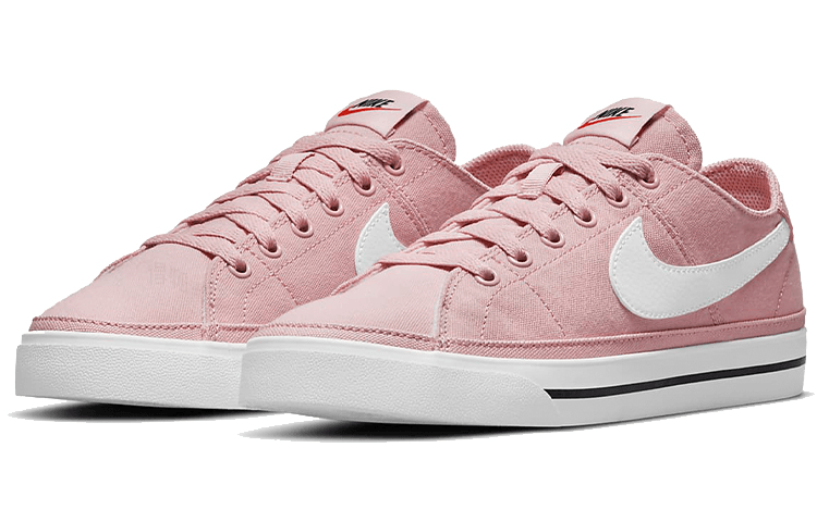 Nike Court Legacy Canvas Pink White — фото 2