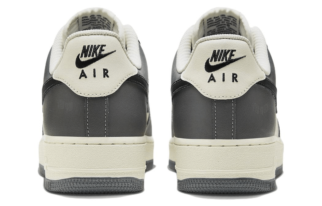 Nike Air Force 1 Low White Grey Black — фото 4