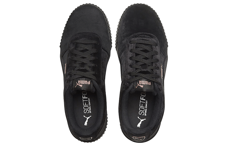 Puma Carina Velvet Black Gold — фото 3