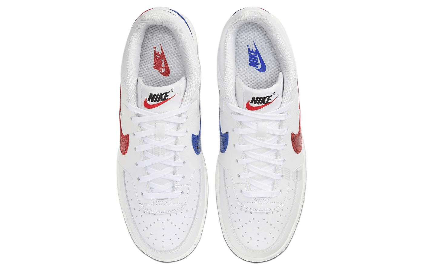 Nike Sky Force Low White Red Blue Snakeskin — фото 4