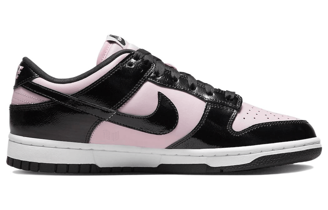 Nike Dunk Low ESS "Pink Black" — фото 1