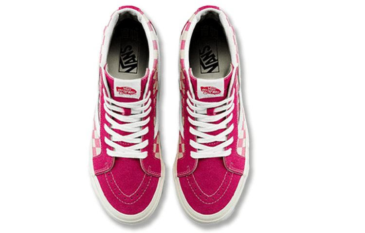 Vans Style 38 Pink White — фото 3