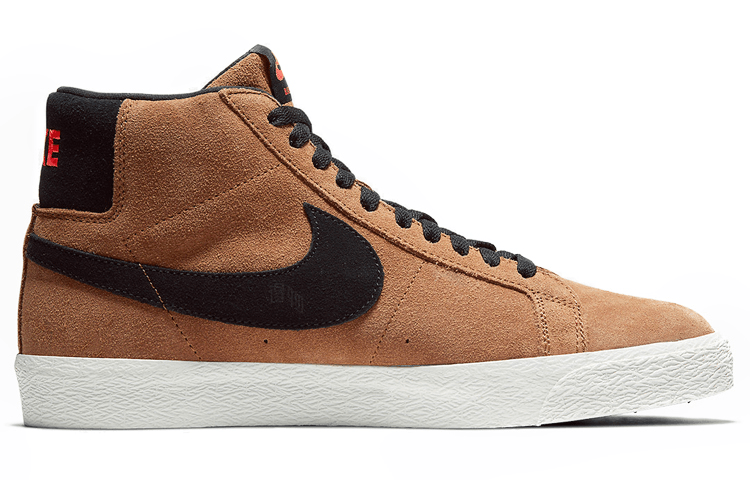 Nike Blazer Mid Black Coffee — фото 1