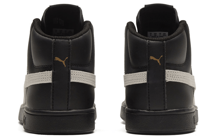Puma Smash Mid Black — фото 4