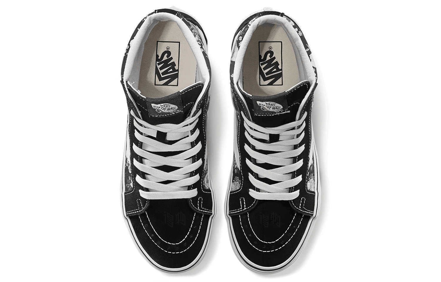 Vans SK8 Reissue Black White — фото 3