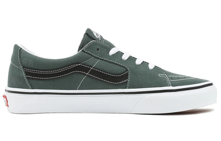 Vans SK8 Low Green White — фото 1