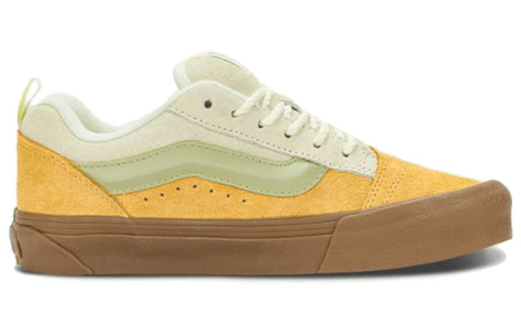 Vans Knu Skool Yellow Green — фото 1