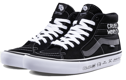 Vans SK8 PRO Black White — фото 2