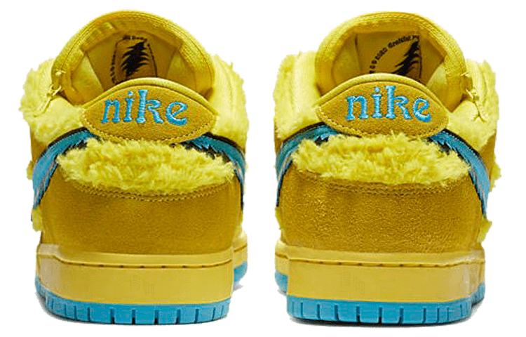 Nike Grateful Dead x Nike Dunk SB Pro "Opti Yellow" — фото 4