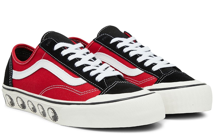 Vans Style 36 Dane Reynolds Black Red — фото 2