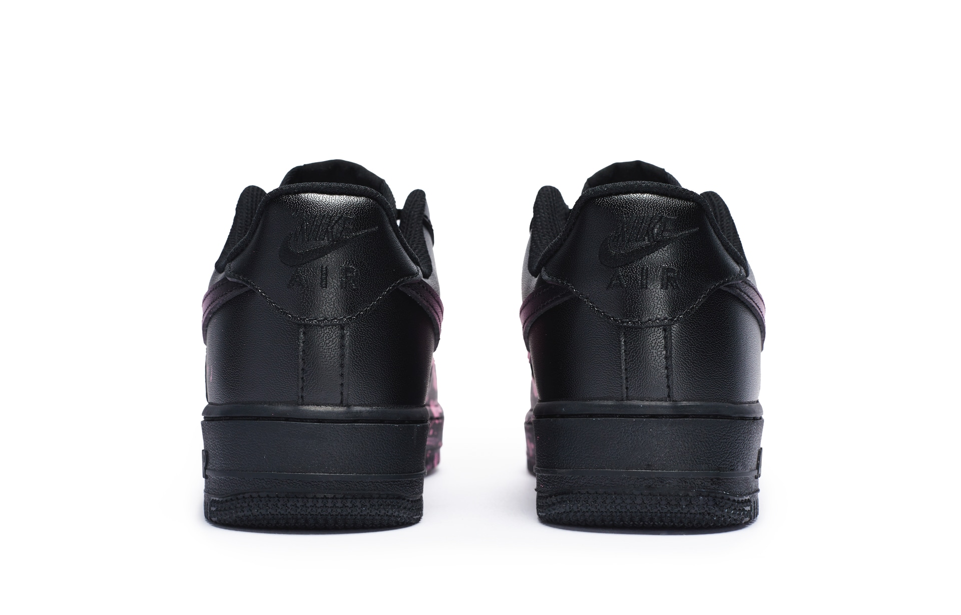 Nike Air Force 1 '07 Black Pink — фото 4