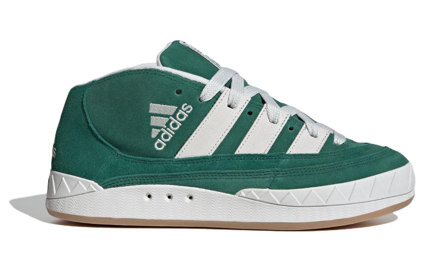 adidas originals Atmos x adidas Adimatic Mid White Green — фото 1