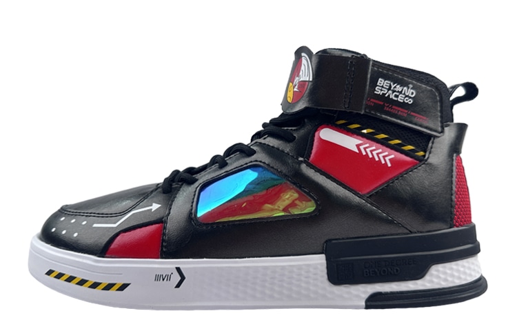 361° High Top Black Red