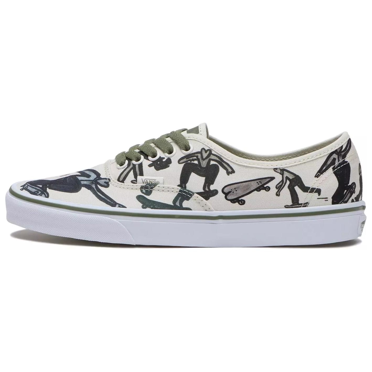 Кроссовки Vans Authentic White Green