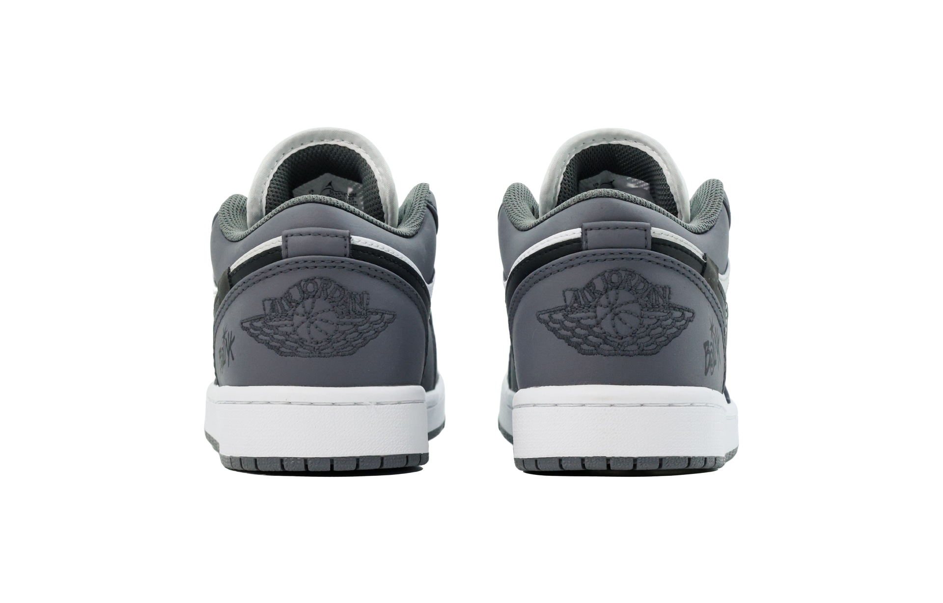 Jordan Nike Air Jordan 1 Low Black White — фото 3