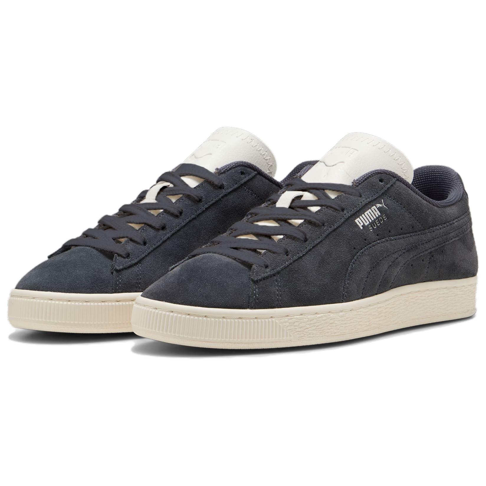 Puma Suede Premium Black Grey — фото 2