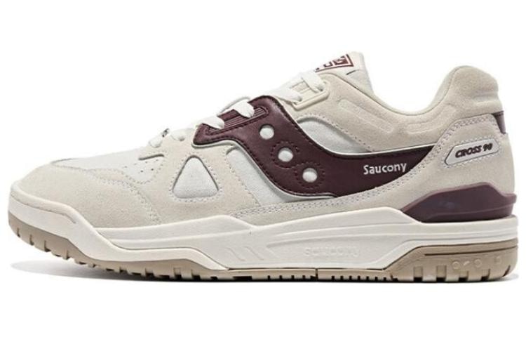 Кроссовки Saucony CROSS 90 White Dark Red