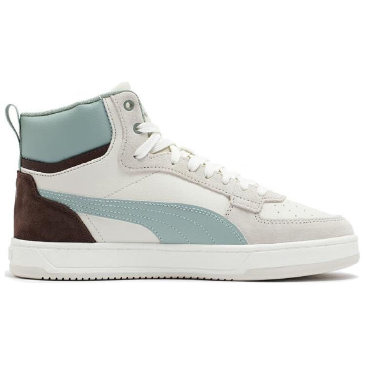 Puma Caven 2.0 MID Retro White Green Brown — фото 1