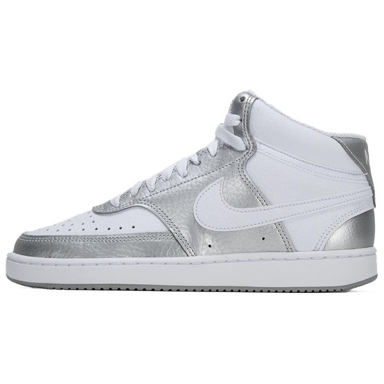 Кроссовки Nike Court Vision Mid Silver White