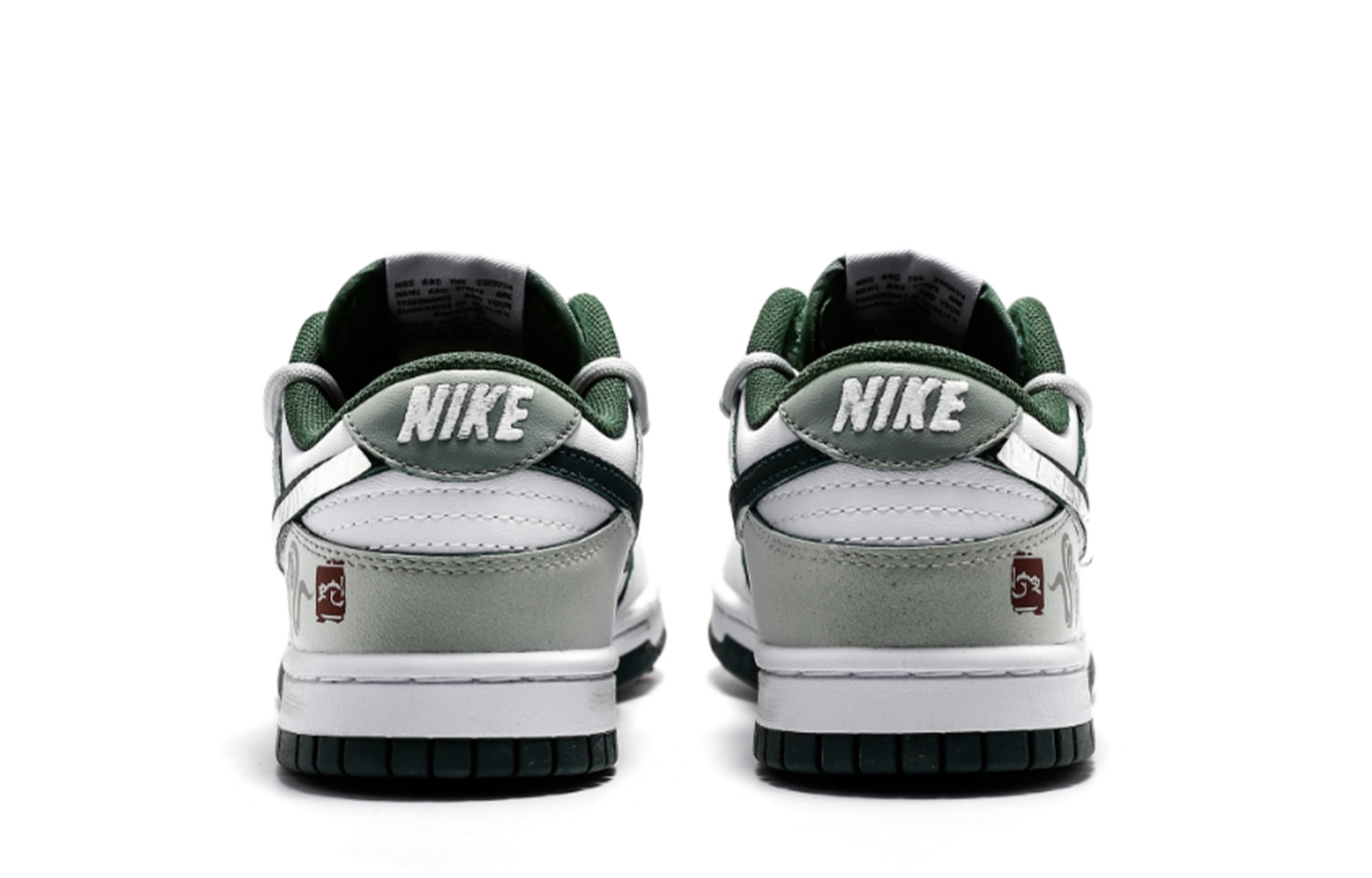 Nike Dunk CNY White Green — фото 3