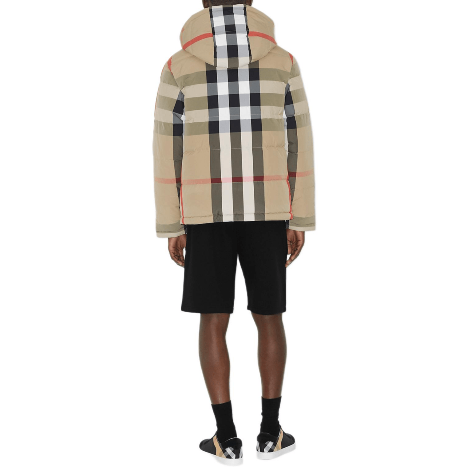 Burberry FW22 Hooded Puffer Jacket Beige — фото 1