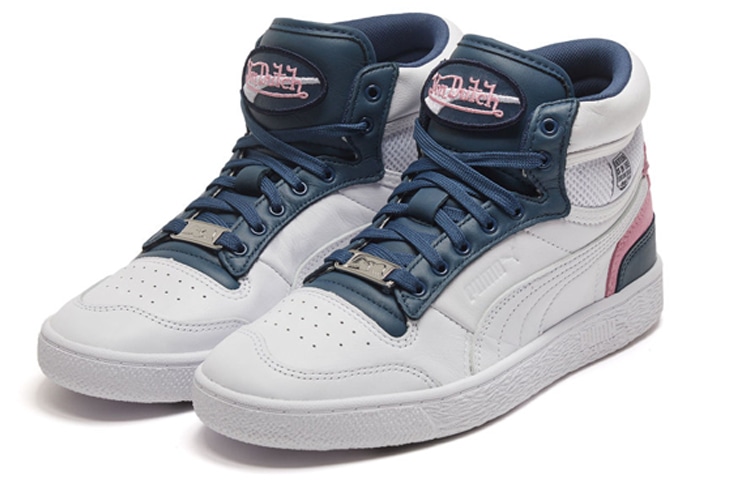 Puma Von Dutch x PUMA Ralph Sampson Mid White Blue — фото 2