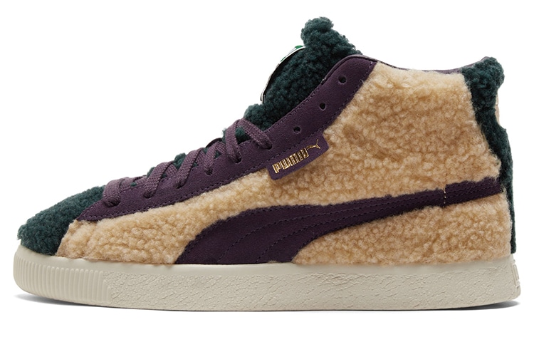 PUMA/彪马 PUMA Basket Mid Brown Green